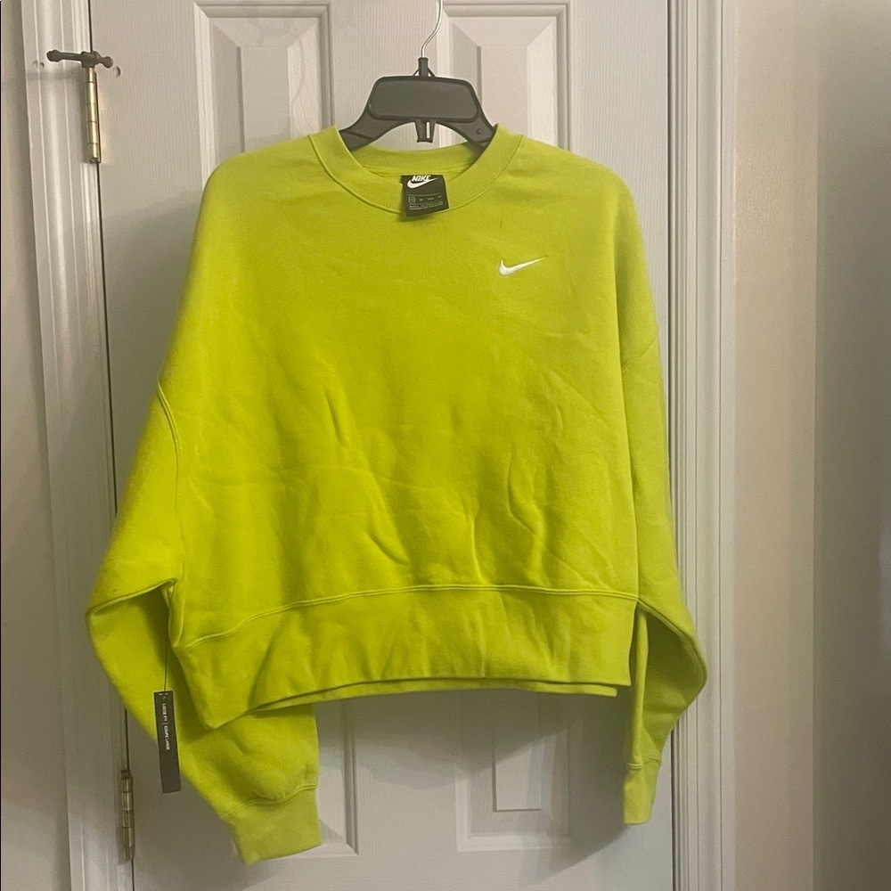Nike Neon Green Crewneck Sweatshirt